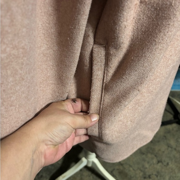 Zara Soft Pink Utility Shacket large - Picture 8 of 16